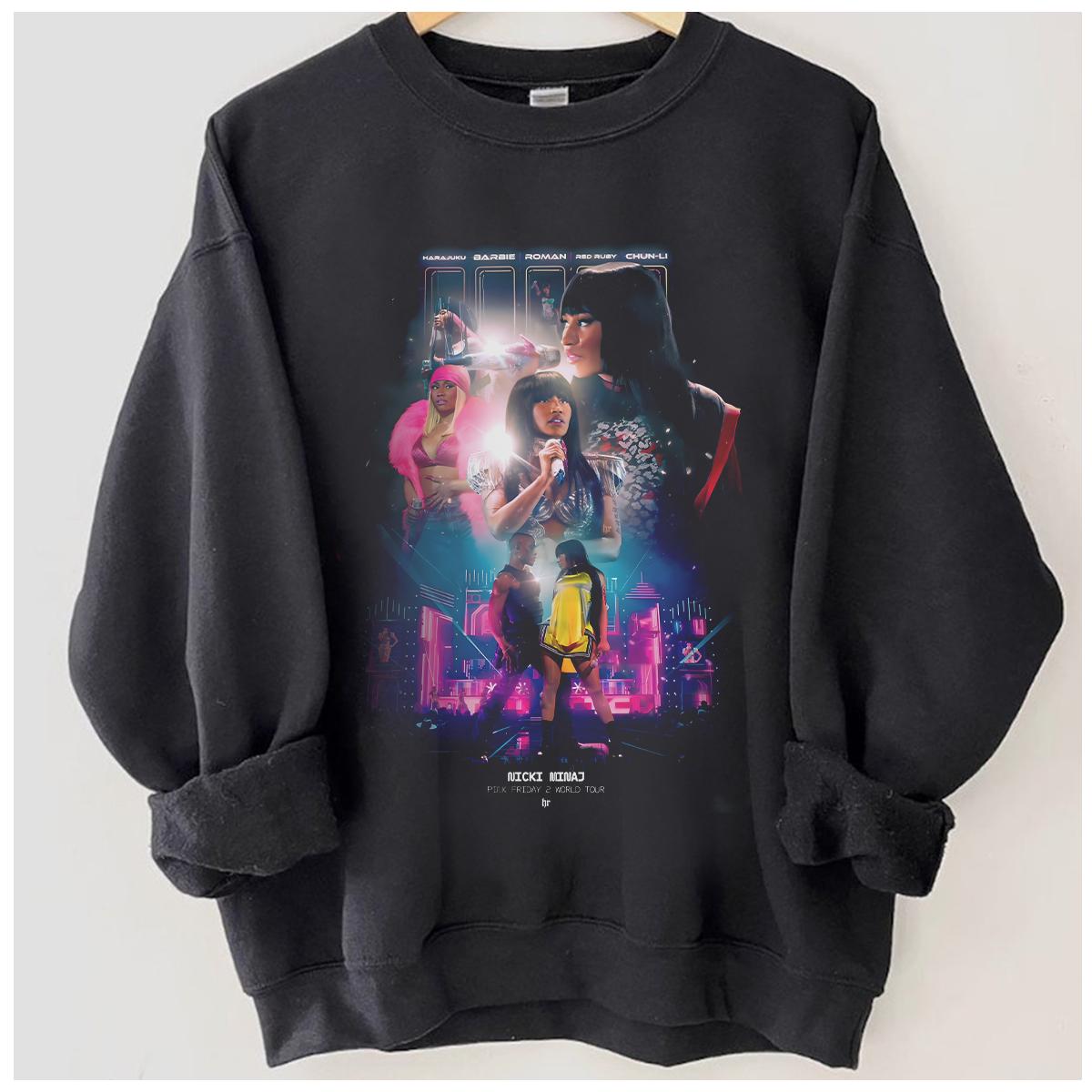 Nicki Minaj Rap Music Shirt, Nicki Minaj 90s Music Shirt, Fan Rap Retro Shirt - Image 4