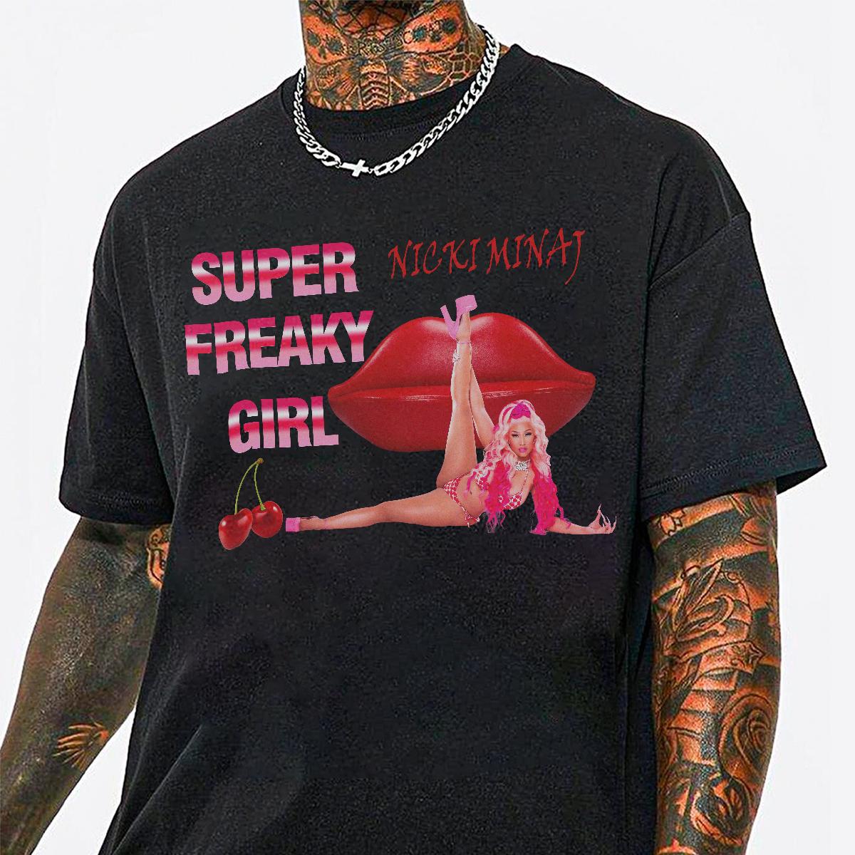 Nicki Minaj Rap Music Shirt, Nicki Minaj 90s Music Shirt, Fan Rap Retro Shirt - Image 3