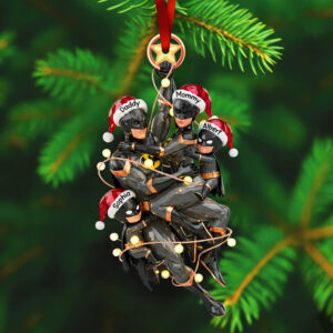 Alternative view of Night Hero Family Tree Ornament, Personalized Gifts For Family 04qhqn230925