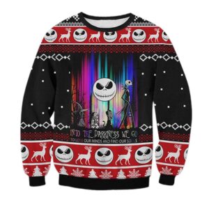 Alternative view of Nightmare Before Christmas Ugly Sweater - Grishko.com