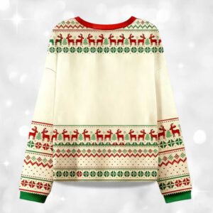 Alternative view of No thrones No crowns No kings October 18, 2025 Ugly Christmas Sweater