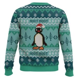 Alternative view of NOOT NOOT Pingu Ugly Christmas Sweater
