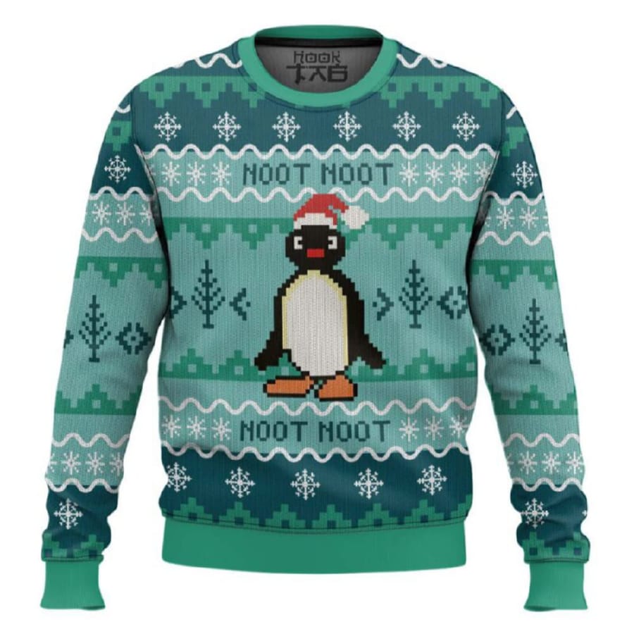 NOOT NOOT Pingu Ugly Christmas Sweater
