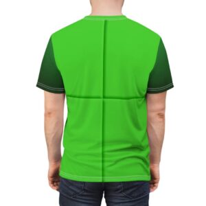 Alternative view of Number Four Green Blocks Costume Shirt