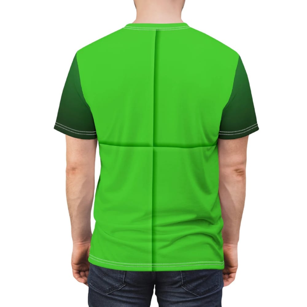 Alternative view of Number Four Green Blocks Costume Shirt
