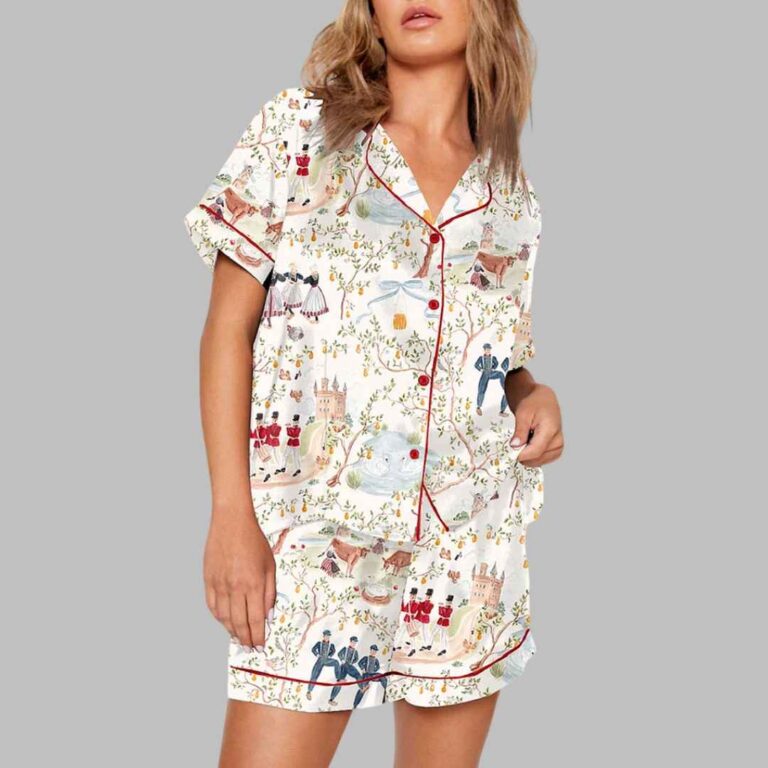 Alternative view of Nutcracker Dancing Christmas Pajama Set