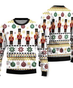 Nutcracker Group Ugly Christmas Sweater 