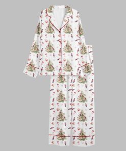 Alternative view of Nutcracker Toy Tree Christmas Holiday Pajamas Set