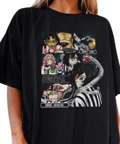 Obanai Mitsuri couple in Demon Slayer characters shirt, Kimetsu No Yaiba t-shirt, anime sweatshirt hoodie, Tanjiro shirt, Rengoku t-shirt