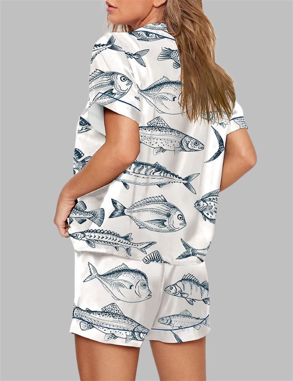 Ocean Adventure Printed Pajama Set - Image 3