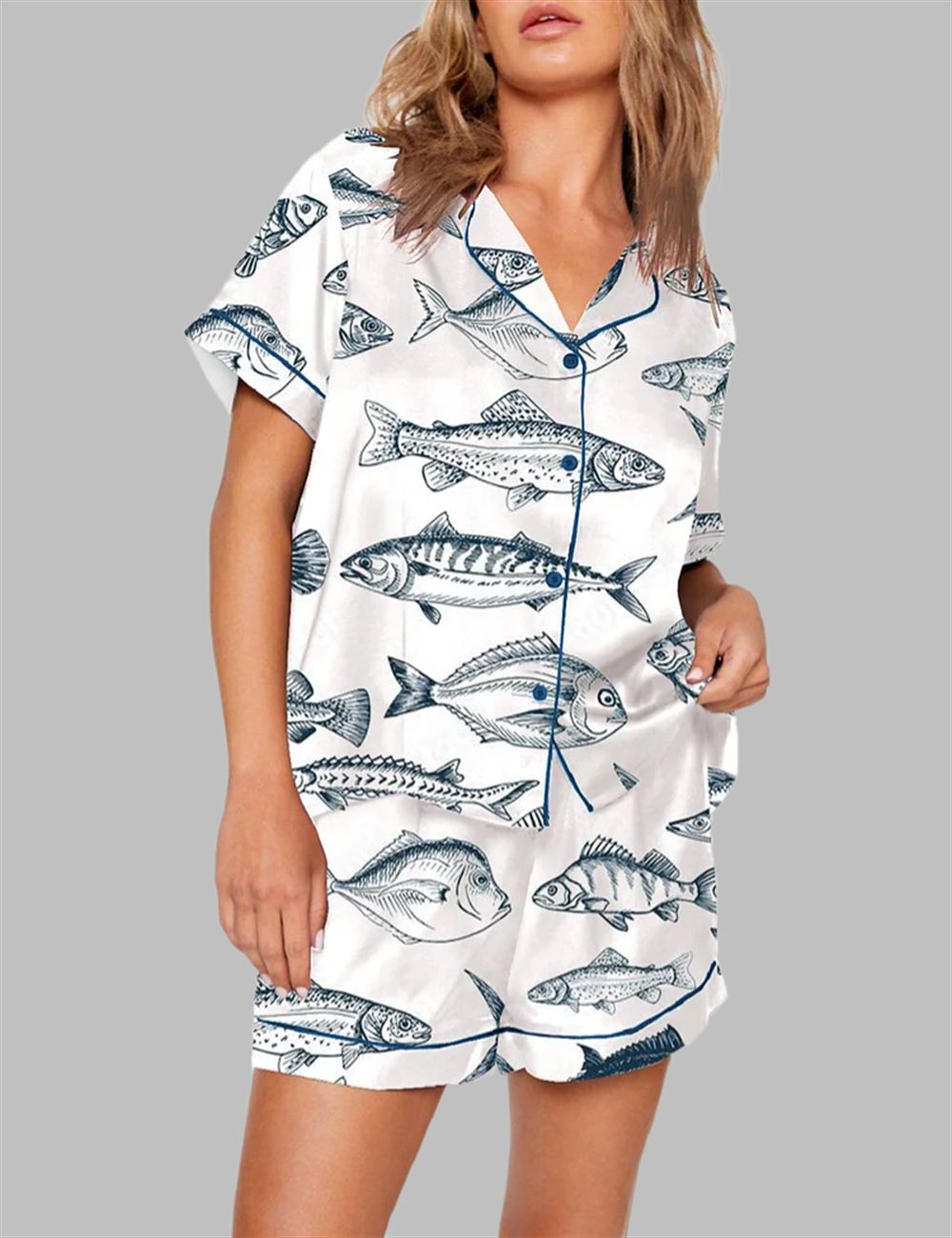 Ocean Adventure Printed Pajama Set