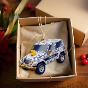 Alternative view of Off-road Adventure Car Ornament - Personalized Gifts For Off-road Lovers 03PGLU091025