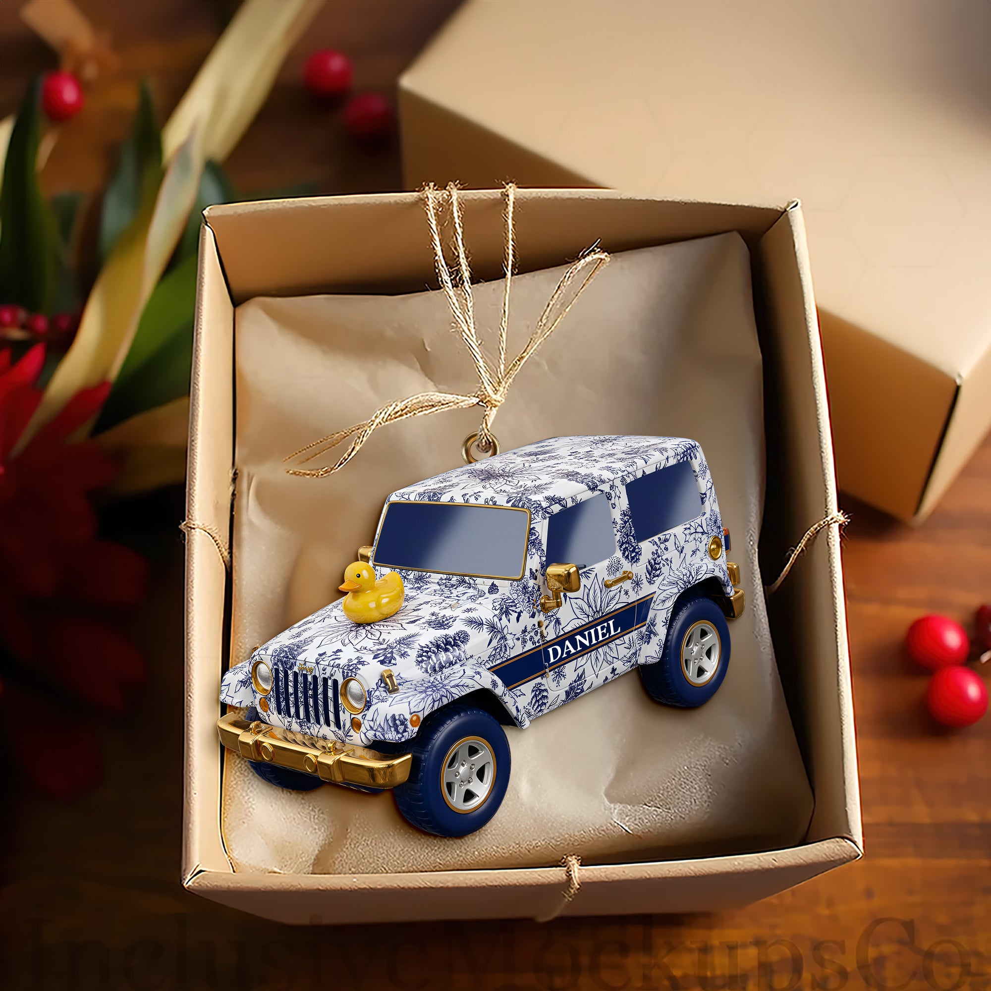 Alternative view of Off-road Adventure Car Ornament - Personalized Gifts For Off-road Lovers 03PGLU091025