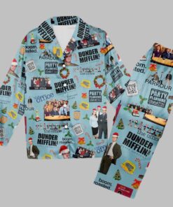 Office Christmas Pajama Set