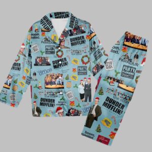 Office Christmas Pajama Set