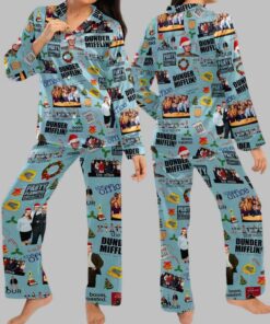 Alternative view of Office Christmas Pajama Set