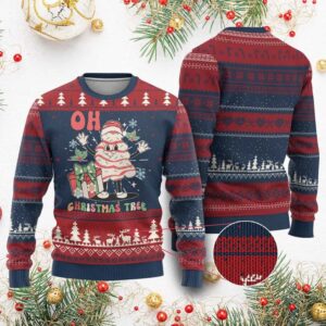 Oh Christmas Tree Groovy Ugly Christmas Sweater - Grishko.com