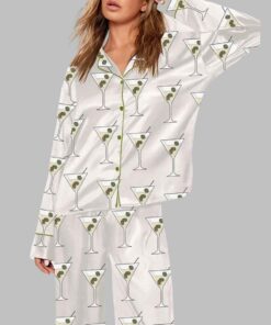 Olive Martini Drinking Pajama Set
