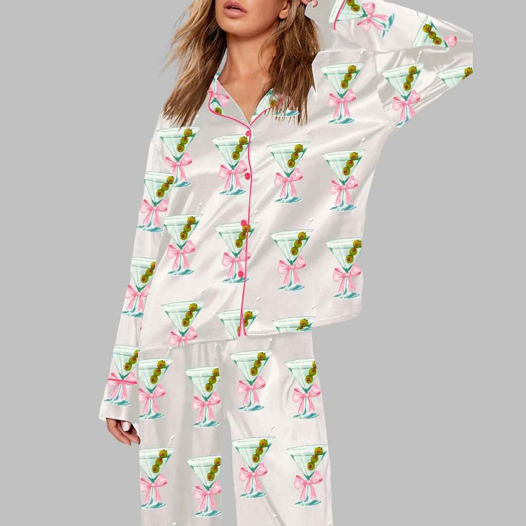 Olive Martini Party Pajama Set