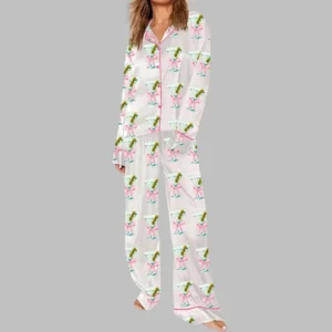 Alternative view of Olive Martini Party Pajama Set