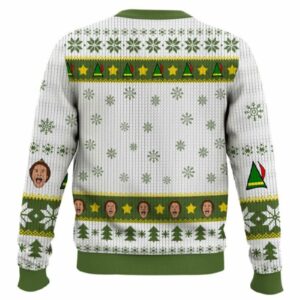 Alternative view of OMG Santa Buddy The Elf Ugly Christmas Sweater