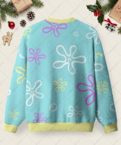 Alternative view of One Mental Breakdown Later Christmas Fuzzy Fleece Sweatshirt