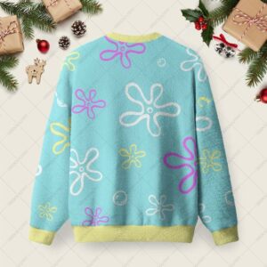 Alternative view of One Mental Breakdown Later Christmas Fuzzy Fleece Sweatshirt