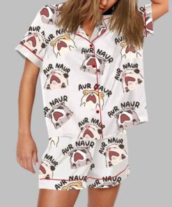 Opossum Mouse Aur Naur Pajama Set