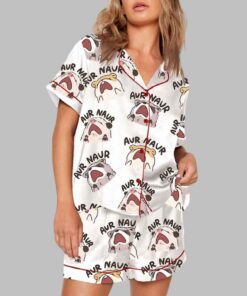 Alternative view of Opossum Mouse Aur Naur Pajama Set