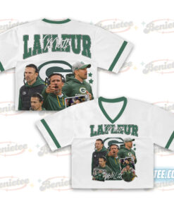 Matt LaFleur Croptop Mesh Football, Green Bay Croptop Mesh Football