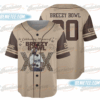 Personalized Chris Brown Baseball Jersey, Breezy Bowl XX Tour 2025 Baseball Jersey