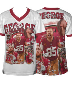 George Kittle Football Jersey, Texas Football Jersey