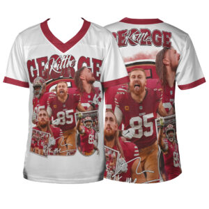 George Kittle Football Jersey, Texas Football Jersey