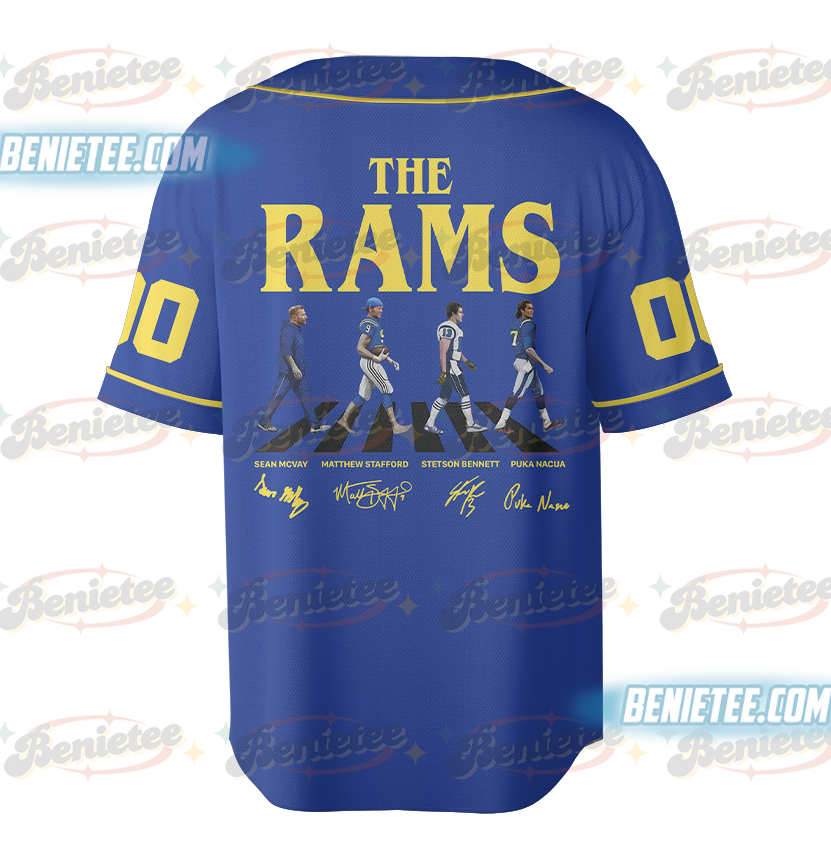 Los Angeles Rams Baseball Jersey, Football Game Day Baseball Jersey - Image 3