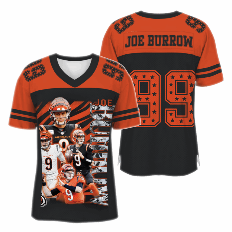 Joe Burrow Football Jersey, Texas Football Jersey