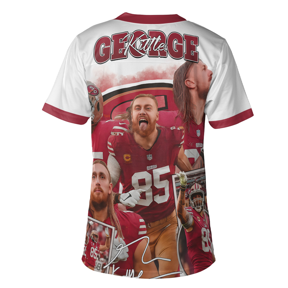 George Kittle Football Jersey, Texas Football Jersey - Image 3