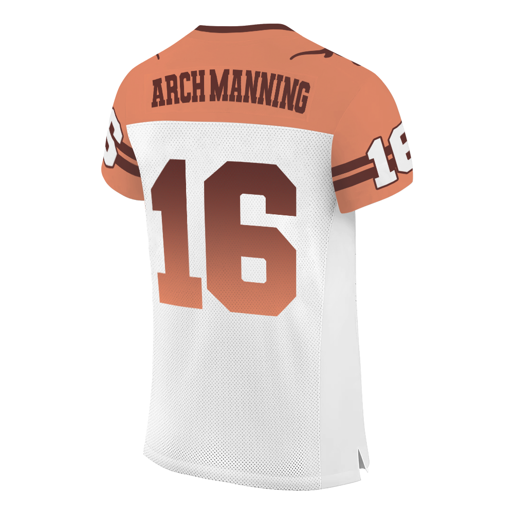 Arch Manning Football Jersey, Texas Football Jersey - Image 4