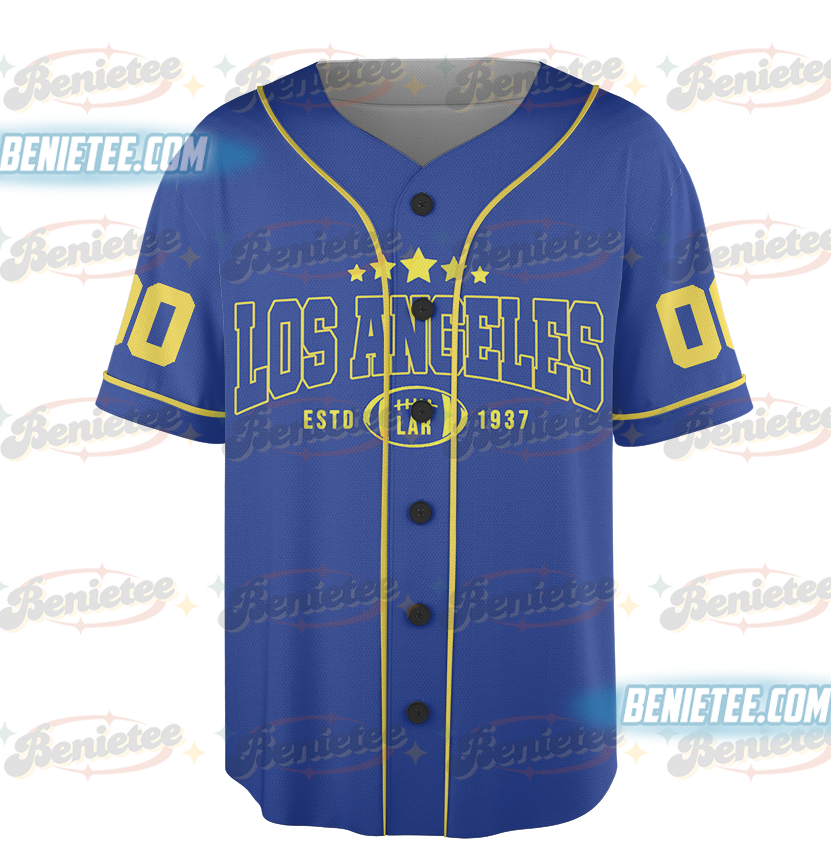 Los Angeles Rams Baseball Jersey, Football Game Day Baseball Jersey - Image 2