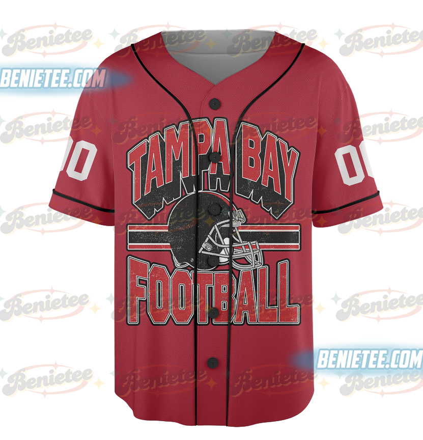 Tampa Bay Buccaneers Baseball Jersey, Game Day Baseball Jersey - Image 2