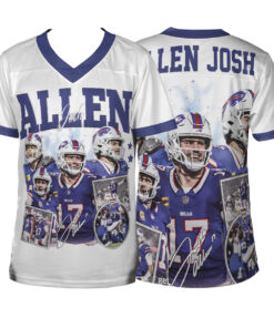 Josh Allen Football Jersey, Buffalo Football Jersey