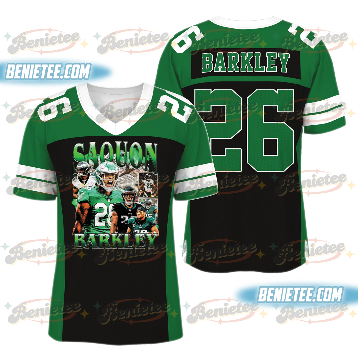 Saquon Barkley Football Jersey, Game Day Philadelphia Football Jersey