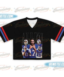 Alternative view of Josh Allen Crotop Mesh Football, Game Day Vintage Bootleg Crotop Mesh Football