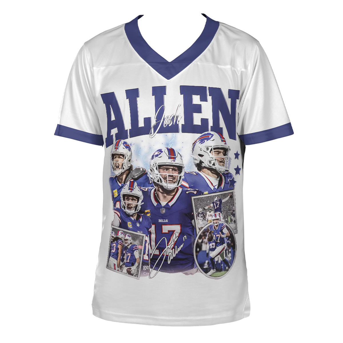 Josh Allen Football Jersey, Buffalo Football Jersey - Image 2