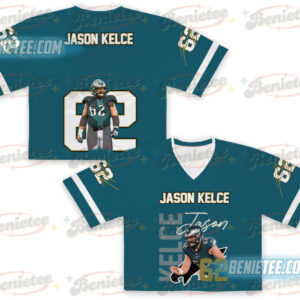 Jason Kelce Croptop Mesh Football, Philadelphia Croptop Mesh Football