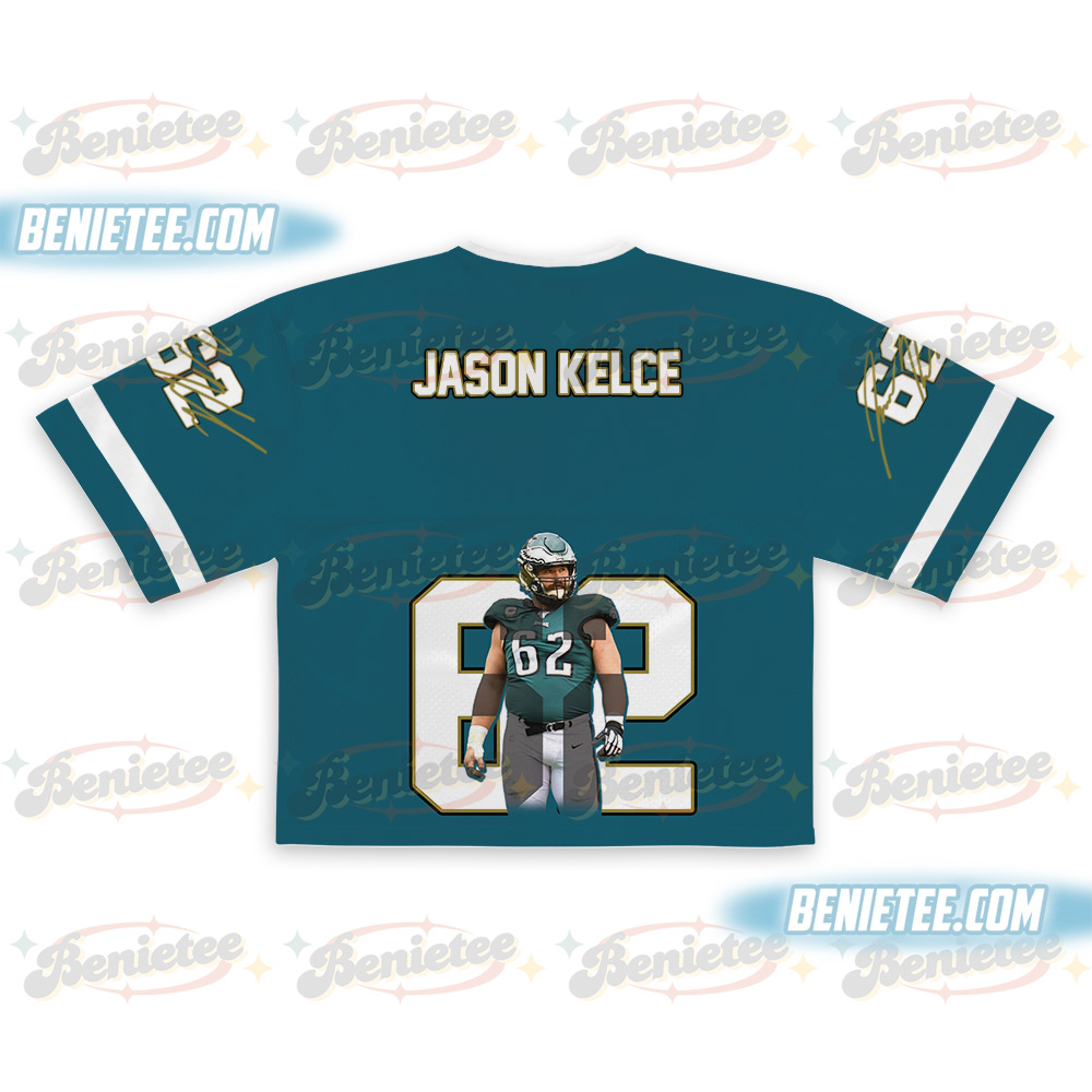 Jason Kelce Croptop Mesh Football, Philadelphia Croptop Mesh Football - Image 3