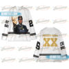 Custom Chris Brown Hockey Jersey, Breezy Bowl XX Music Tour 2025 Hockey Jersey