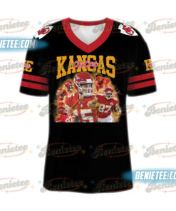 Alternative view of Chiefs Football Kansas City Gameday Apparel Football Jersey