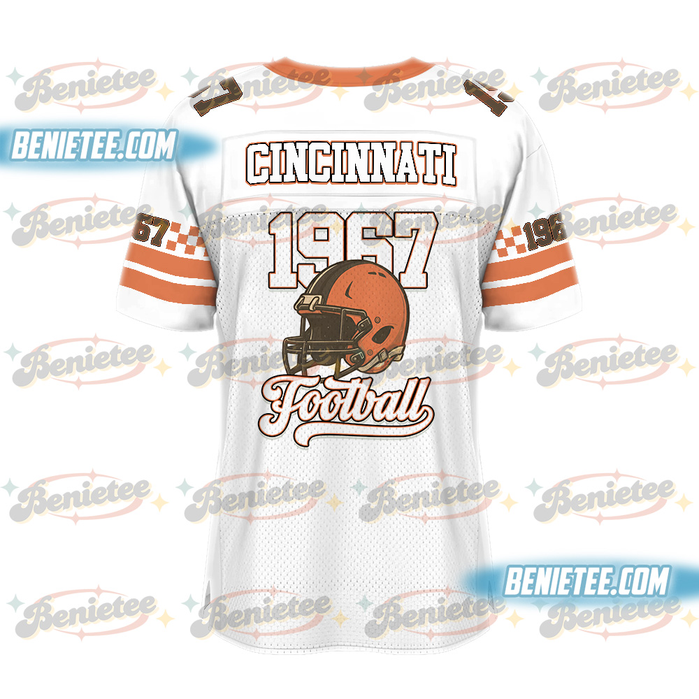 Cincinnati Football Jersey, 90s Cincinnati Game Day Football Jersey - Image 3