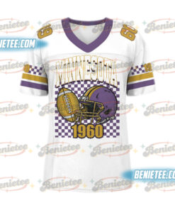 Alternative view of Minnesota Football Jersey, Retro Sports Game Day Football Jersey