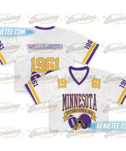 Minnesota American Croptop Mesh Football, Retro Vikes Game Day Croptop Mesh Football